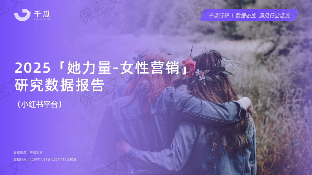2025小红书「她力量·女性营销」研究数据报告