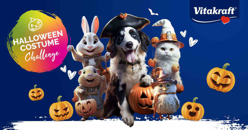 Vitakraft Unmasks Its Halloween Costume Contest for Pets