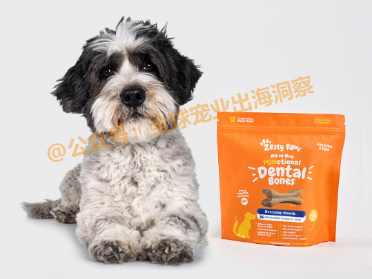 减少口臭，改善犬类口腔健康！宠物食品市场又一个新机会