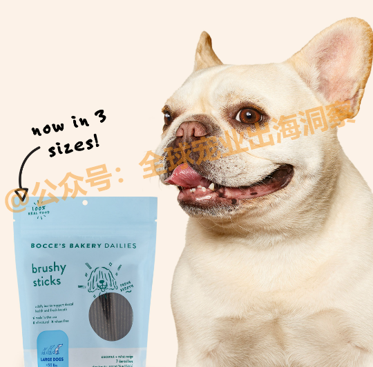 减少口臭，改善犬类口腔健康！宠物食品市场又一个新机会