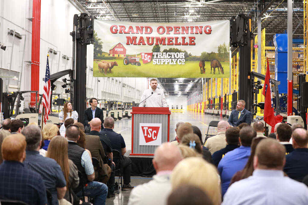 Tractor Supply Company Opens Its Largest Distribution Center